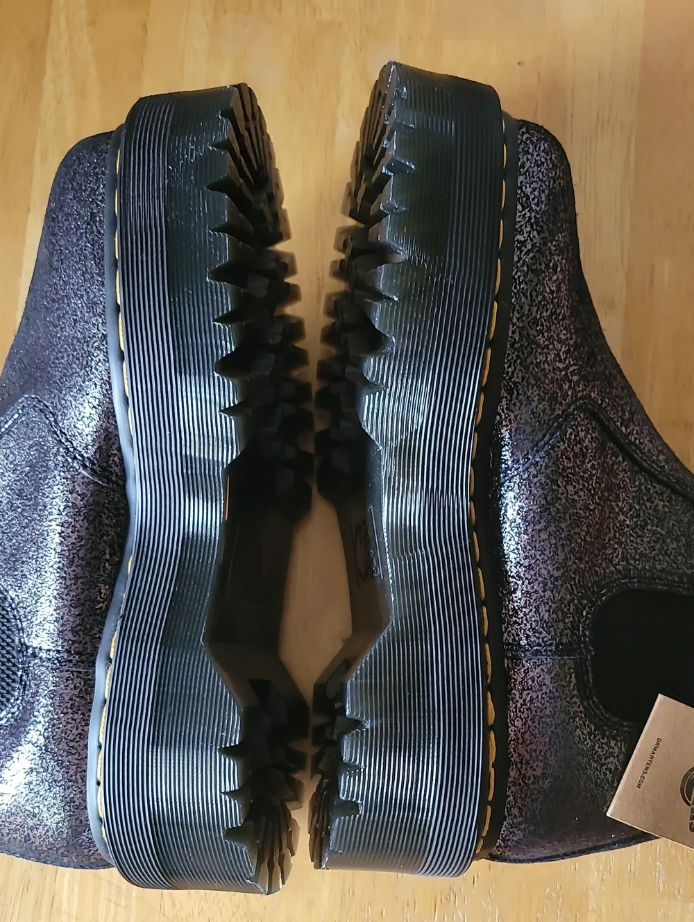 Dr. Martens 2976 Metallic Platform Boots